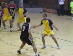 جانب من أحد مباريات دوري اليد