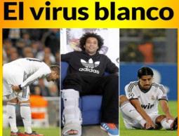 مصابين ريال مدريد