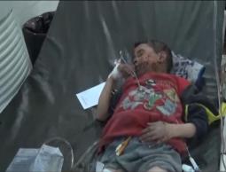 صورة من القصف