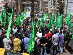 مسيرة في الضفة لحماس (من الارشيف)
