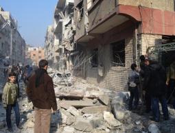 قصف لطائرات النظام (أرشيف)