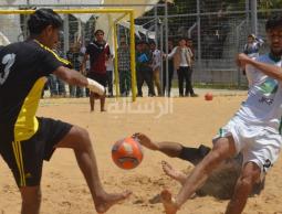 أحد منافسات دوري الشاطئية