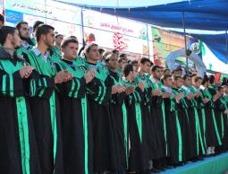 جانب من احتفال تكريم المتفوقين