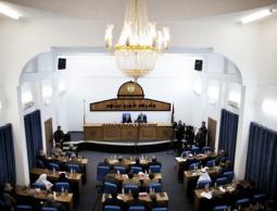 اجتماع نواب المجلس التشريعي الفلسطيني بغزة