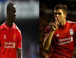 من اليمين: جيرارد, وبالوتيلي