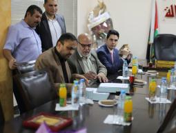 من توقيع المذكرة