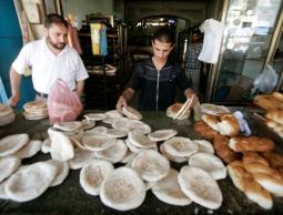 احد مخابز قطاع غزة (أرشيف)