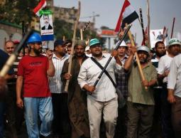 احدى المظاهرات في مصر (الأرشيف)