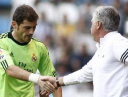 أنشيلوتي يخشى رحيل كاسياس في عهده