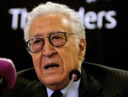 الموفد الدولي إلى سورية الأخضر الإبراهيمي 