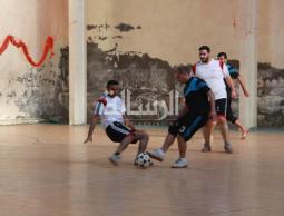 جانب من المباراة