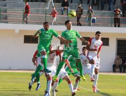 جانب من أحد المباريات التي جرت على ملعب اليرموك