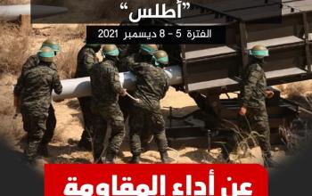 استطلاع مركز دراسات الرأي العام "أطلس" حول المقاومة