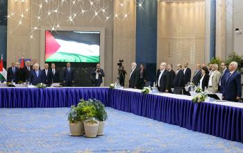 الفصائل الفلسطينية المشاركة في اجتماع الأمناء العامين بمصر