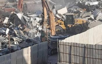 جرافات الاحتلال تخلف دمار كبير في حي البقعان ببلدة عناتا في القدس المحتلة