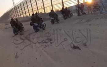 قوات النخبة القسامية داخل الأراضي المحتلة ضمن معركة طوفان الأقصى