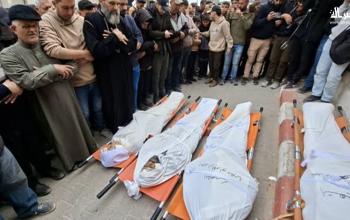 أربعة شهداء استُهدفوا بغارة إسرائيلية قرب مخيم الشاطئ في غزة