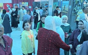 الهيئة الفلسطينية للتنمية تفتتح معرض "ستريب آرت" لتعزيز الصمود الثقافي في غزة