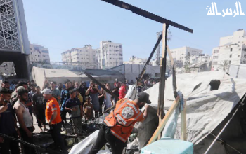إصابات جراء استهداف مواطنين في شارع الجلاء بغزة