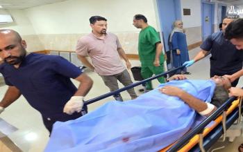 شهيدان ومصابون يصلون مجمع ناصر بخان يونس