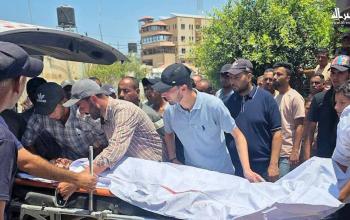 شهيد و4 جرحى بقصف إسرائيلي استهدف مركبة مدنية شمال غربي خان يونس