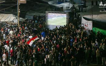 تفاعل جماهيري واسع في غزة مع مباراة المنتخب المصري أمام أستراليا