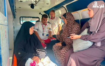 عملية إجلاء 43 مريضًا 42 مرافقًا للعلاج خارج قطاع غزة
