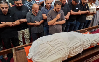 وداع وتشييع جثمان الشهيد شادي أبو حصير