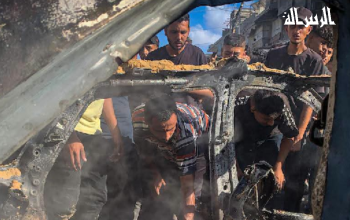 شهيد ومصابون بقصف إسرائيلي على مركبة مدنية شمال غزة