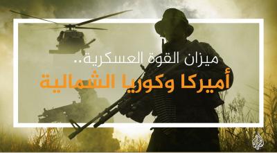 ما الفرق عسكريا بين كوريا الشمالية وأميركا؟