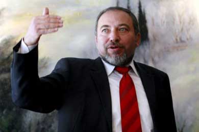 وزير الخارجية الاسرائيلي ليبرمان