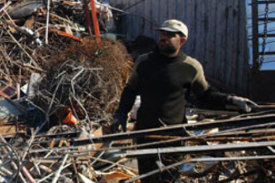 مهنة الحديد مفقودة في غزة