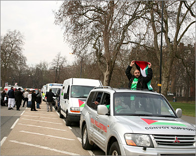 قافلة تحيا فلسطين