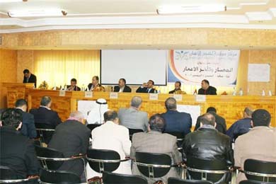 ورشة عمل حول الحصار والاعمار