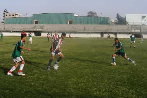 جانب من تدريبات المنتخب الوطني الاولمبي "غزة"