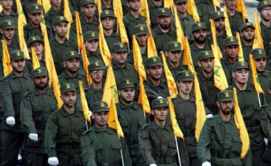 عرض عسكري لتنظيم حزب الله اللبناني "أرشيف"