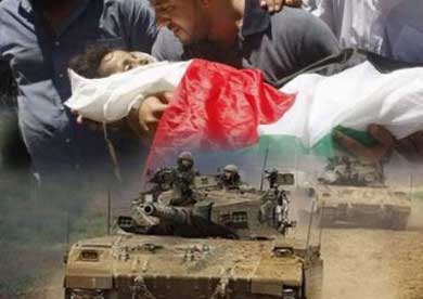 مشاهد من المجزة الاسرائيلية  على حرب غزة