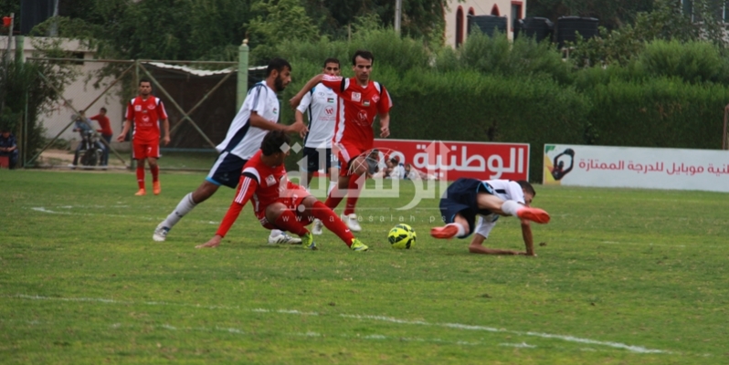 جانب من المباراة