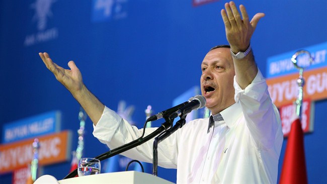 رئيس الوزراء التركي رجب طيب أردوغان  (الأرشيف)
