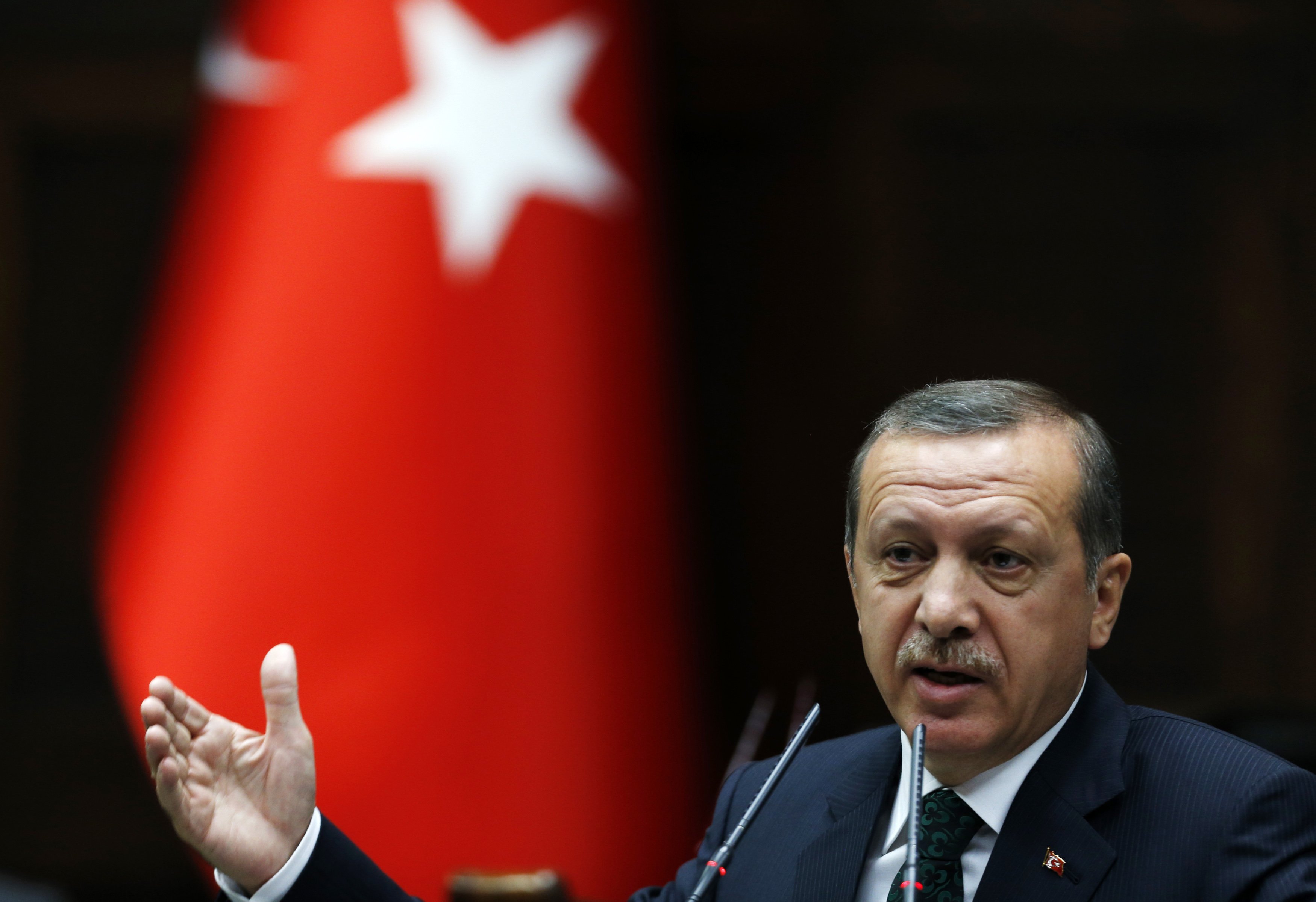  الرئيس التركي رجب طيب أردوغان