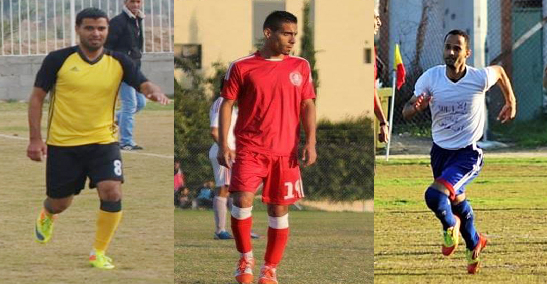 من اليمين: شبير, وحسنين, وسالم