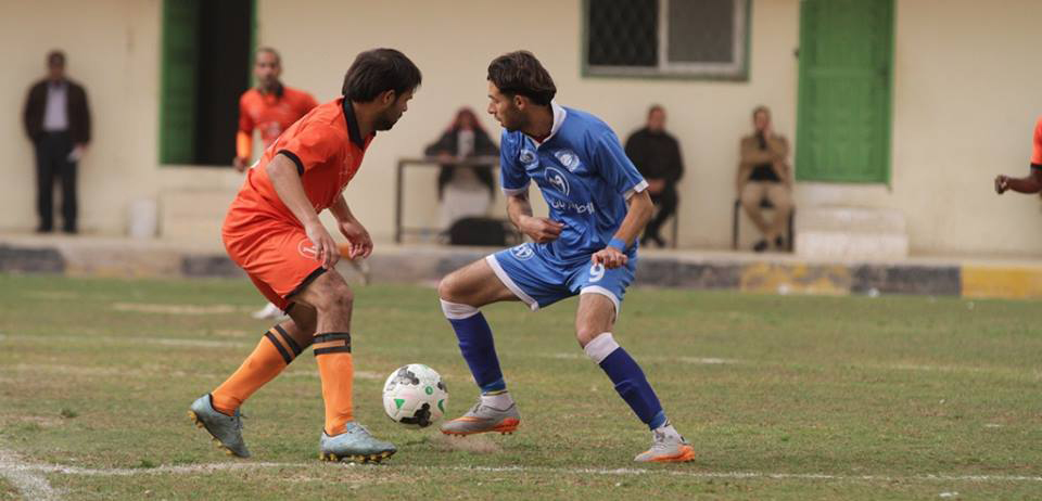 جانب من المباراة