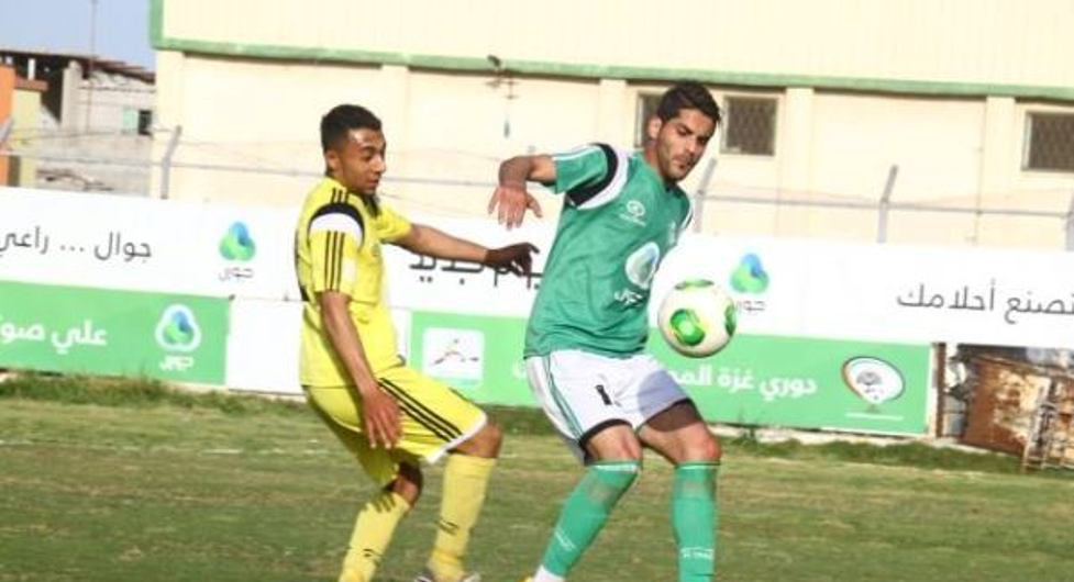 جانب من المباراة