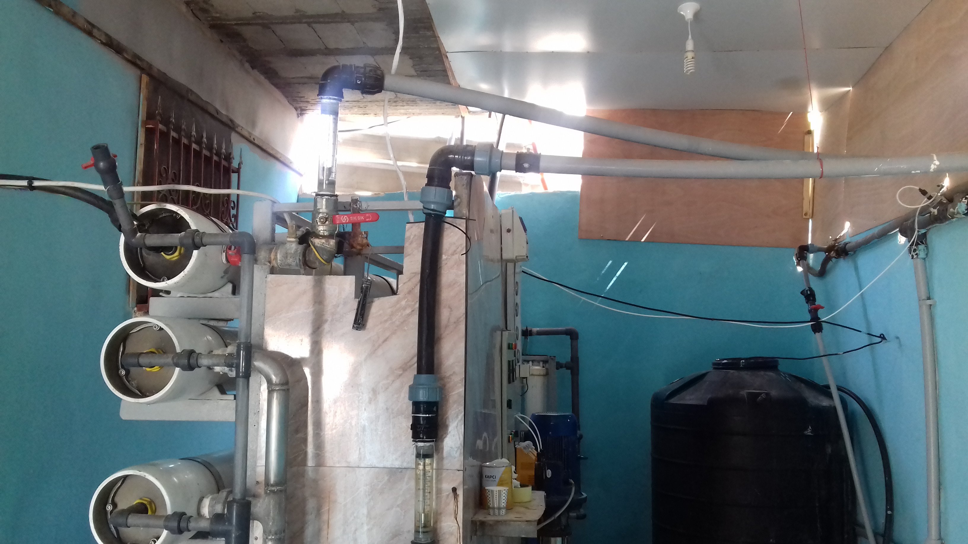 صورة لإحدى المحطات في غزة