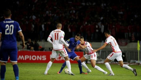 جانب من المباراة