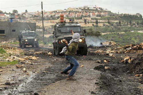 مواجهات في كفر قدوم (أرشيف)