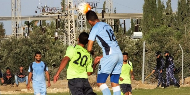 جانب من المباراة