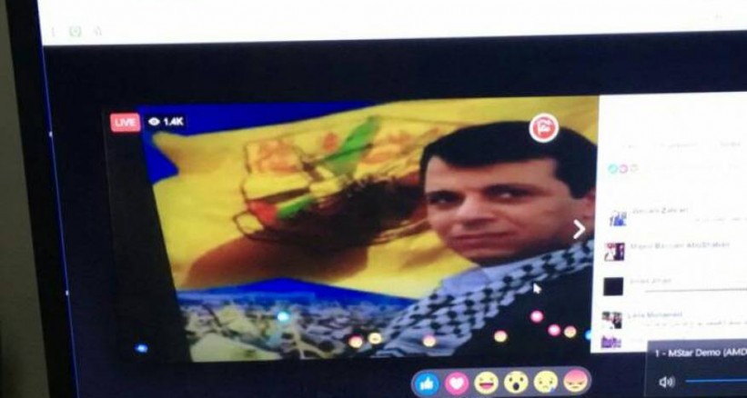 اختراق بث قناة معا وعرض صوراً لدحلان