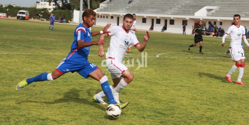 جانب من المباراة