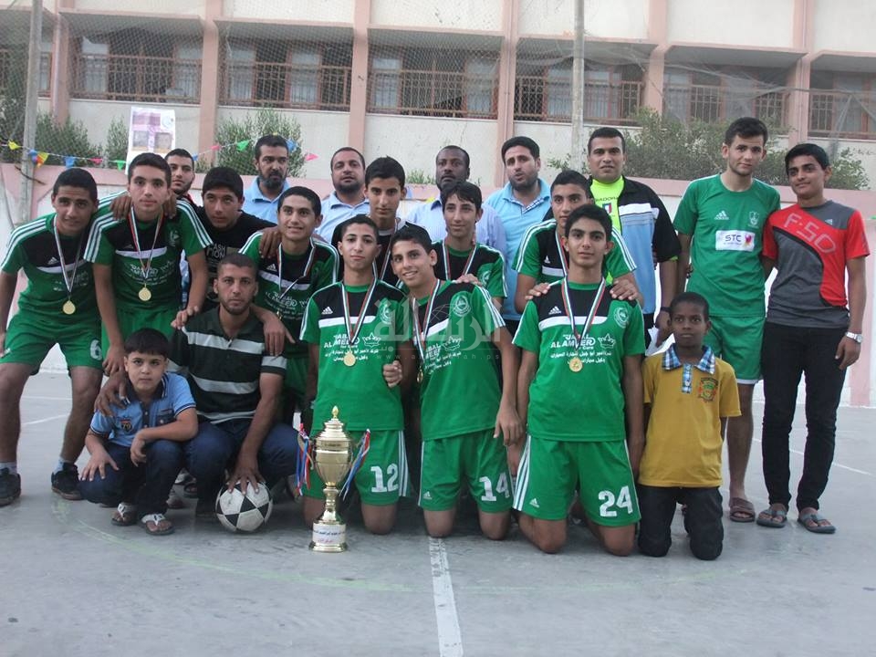 فريق الجمعية الإسلامية بطل البطولة
